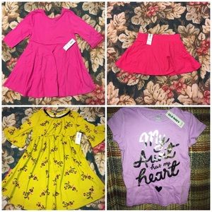 5 NWT Old Navy - dresses, skort, skirt, + t-shirt